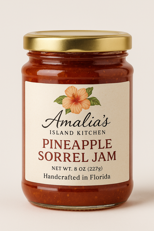 Pineapple Sorrel Jam